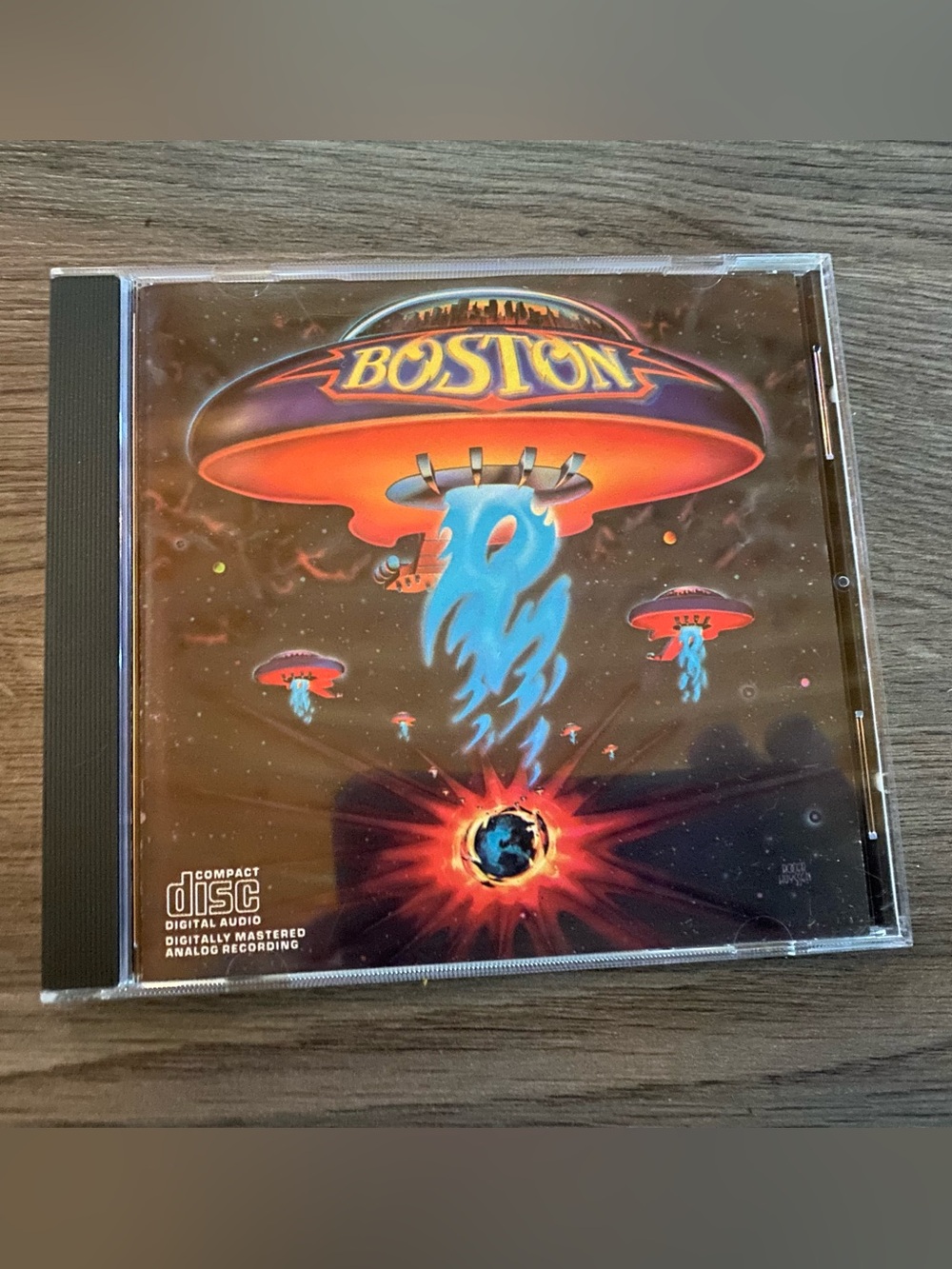 Boston , Classic Album CD - Black/Red Cover